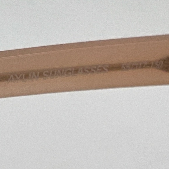 J.McLaughlin Aylin Sunglasses – Nude Frame Gradient Lenses Includes Case & Cloth - Picture 4 of 4